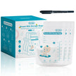 MAMIJOY 250ML Breast Milk Storage Bag 30/150PCS Two track Seal Independent Spout Design Milk Storage Bag BPA Free Gift Pen MSB01