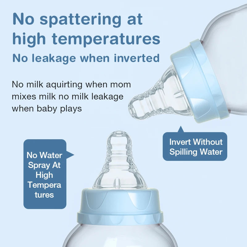 MAMIJOY Baby Bottle Milk Bottle 150/240ml Baby Milk Bottle Silicone Pacifier BPA Free Newborn Baby Bottles BB01