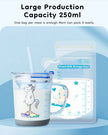 MAMIJOY 250ML Breast Milk Storage Bag 30/150PCS Two track Seal Independent Spout Design Milk Storage Bag BPA Free Gift Pen MSB01