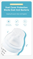 MAMIJOY 90/160/240ML Baby Glass Bottle Inclined Breast-Shaped Anti-Colic＆Bloating Temperature-Resistant For Newborn 0-6M+ GB60