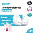 MAMIJOY MSB03 2pcs Wearable Milk Saver for Breastfeeding Manual Breastmilk Collector Silicone Breast Shell  Milk Collection Cup