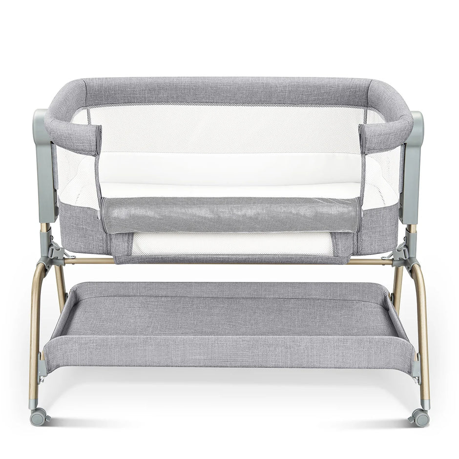 2025 New Hot Selling Portable Baby Bed Mesh Net Design Breathable Baby Bassinet Mattress Pad Comfortable Bedside Sleeper Infant