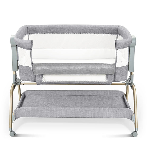 2025 New Hot Selling Portable Baby Bed Mesh Net Design Breathable Baby Bassinet Mattress Pad Comfortable Bedside Sleeper Infant