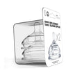 Baby nipple silicone Replacement Nipples in Variable Flow for Ages 0-3Months 3-6 Months /6 Months (2-Pack),nipples for Comotomo