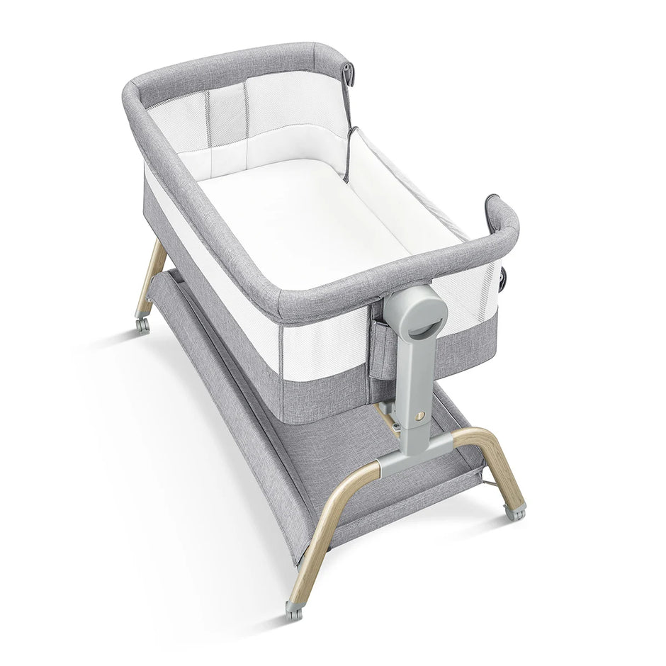 2025 New Hot Selling Portable Baby Bed Mesh Net Design Breathable Baby Bassinet Mattress Pad Comfortable Bedside Sleeper Infant