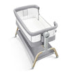 2025 New Hot Selling Portable Baby Bed Mesh Net Design Breathable Baby Bassinet Mattress Pad Comfortable Bedside Sleeper Infant