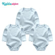 100%Cotton 3Pieces Baby Boy Clothes Newborn Long Sleeve Bodysuit Baby Girls Clothes 0-12M Autumn Print Jumpsuits Spring Cartoon