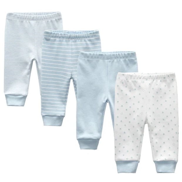 3/4PCS/LOT Baby Boy Legging Solid 0-24M Newborn Baby Pants Spring Autumn Summer Winter Cotton Infant Pants Baby Gril Pants