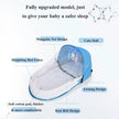 Battilo Baby Crib Multi-function Baby Bed Nest Baby Mosquito Net Foldable Baby Nest Bassinet Infant Sleep Portable Bed