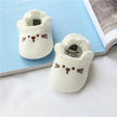 Toddler Girl Knitted Shoes First Walkers Snow Boots Newborn Baby Autumn Winter Cotton Warm Soft Sole Plush Prewalker 0-18Months