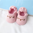 Toddler Girl Knitted Shoes First Walkers Snow Boots Newborn Baby Autumn Winter Cotton Warm Soft Sole Plush Prewalker 0-18Months