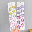 10/20/30/40 New Girls Cute Colorful Waterdrop Shape Hairpins Sweet Hair Clips Kids Barrettes Slid Clip Fashion Hair Accessories