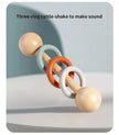 Baby Wooden Musical Instrument Toy Handheld Bell Ringing Rattle for Toddlers Sensory Development Early Childhood Education