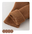 Baby Socks For Girls Boys Shoes Velvet Winter Thicken Warm Cartoon Bear Newborn Floor Sock Non Slip Soft Toddler First Walker