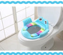 Baby Child Potty Toilet Trainer Seat Step Stool Ladder Adjustable Training Chair comfortable cartoon cute toilet seat for childr