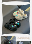 Children's Slippers New Home Girls Baby Indoor Non-slip Boys Cool Slippers Go Out Boys Hole Shoes