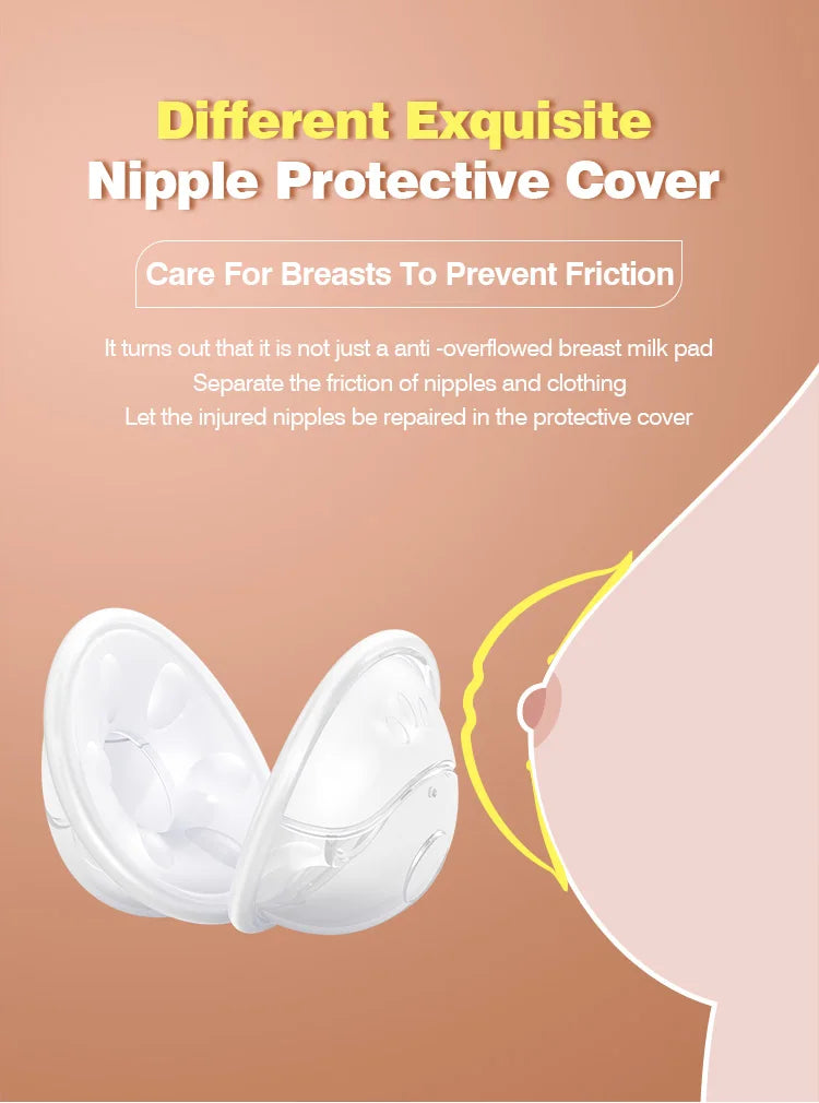 MAMIJOY MSB03 2pcs Wearable Milk Saver for Breastfeeding Manual Breastmilk Collector Silicone Breast Shell  Milk Collection Cup