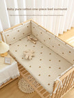 2026 Baby Crib Fence Soft Cotton Bag Anti-collision Strip Children's One-piece Bed Fence Spliced Bed Protection Cloth Baby Fence