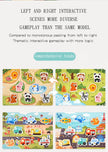 Montessori Baby Busy book My First Quiet Book Paste Early Learning Education Toy Children Toy Matching Game for Babies