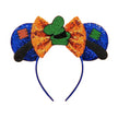 Mickey Mouse Ears Headbands for Baby Girls Daisy Duck Hairbands Donald Duck Headwear Adults Women Bows Hair Accessories