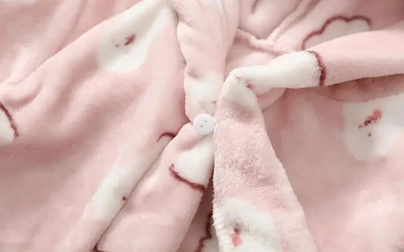 Warm Soft Children Flannel Pajamas Boy Astronaut Robe Winter Christmas Kids Bathrobe Baby Girl Homewear Child Sleepwear 2-12Year