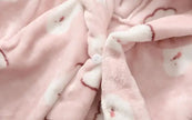 Warm Soft Children Flannel Pajamas Boy Astronaut Robe Winter Christmas Kids Bathrobe Baby Girl Homewear Child Sleepwear 2-12Year