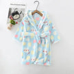 Warm Soft Children Flannel Pajamas Boy Astronaut Robe Winter Christmas Kids Bathrobe Baby Girl Homewear Child Sleepwear 2-12Year