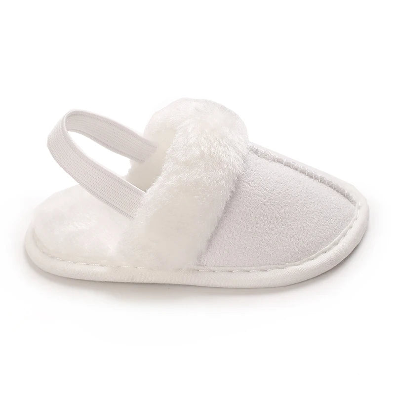 Cozy Plush Baby Slippers (0-18M)