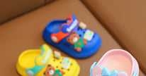 Summer Baby Girl Sandals Cute Cartoon Slippers Newborn Infant Indoor Bath Anti-slip Shoes Baby Boy Beach Sandals