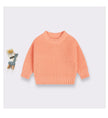0-6T Newborn Baby Sweater Kid Boy Girl Winter Clothes Warm Thick Knit Pullover Top Infant Long Sleeve Basic Knitwear Outfit