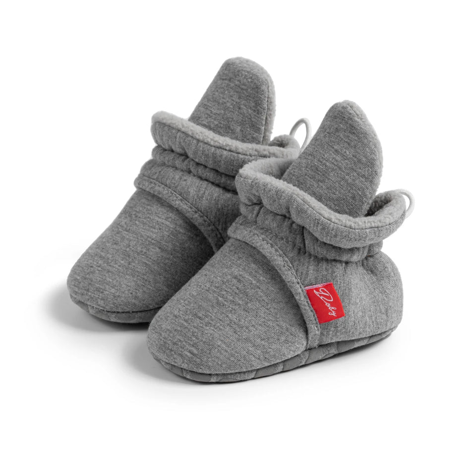 Winter Baby Boy Girl Socks Booties Fluff Soft Elastic Cord First Walkers Anti-slip Indoor Warm Newborn Baby Shoes Moccasin