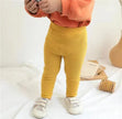 Baby Girls Leggings Cotton Big PP Pants Spring Autumn Kids Girls Pants Fashion Solid Long Trousers Children's Pants 2024 New
