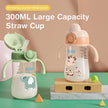 MAMIJOY 300ml Baby Water bottles Baby Feeding Cup With Straw Children Learn Feeding Drinking Bottle Kids Training Cups BPA Free