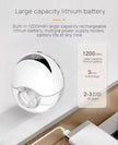 Portable Breast Pump Hands Free Wireless Wearable Electric Breast Pump BPA Free 4 Modes 12 Levels Silicone with LED Display