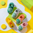 Boys Girls Winter Home Cotton Shoes Cartoon Dinosaur Embroidery Plush Slippers Back Wrap Soft Sole Non-slip Indoor Warm Shoes