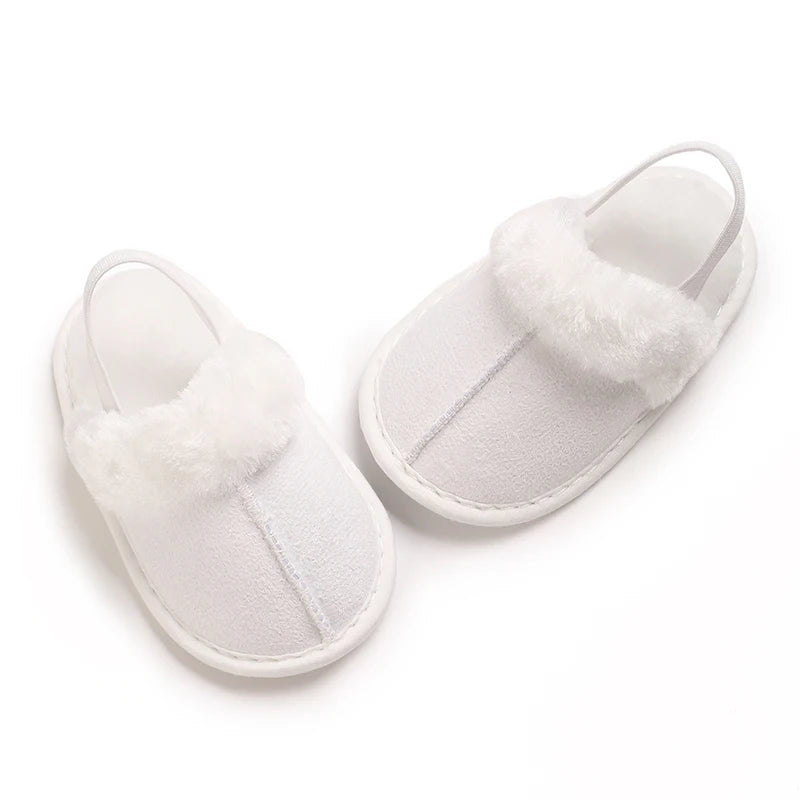 Cozy Plush Baby Slippers (0-18M)