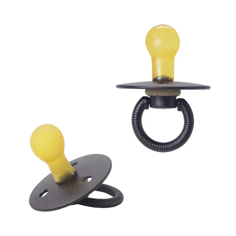 1 Pc Baby Latex Pacifier More Soft close to MOM's breast Round baffle variety colors Younger baby pacifier soother