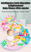 Baby Fitness Stand Music Play Gym Activity Toys Newborn Piano Crawling Blanket Pedal Game Pad Early Education 0-36 Months Gifts