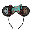 2025 New Style Mickey Minnie Ear Headband Sequin Bows Girl Adult Kids Halloween Party Cosplay Hair Accessories Princess Hairband