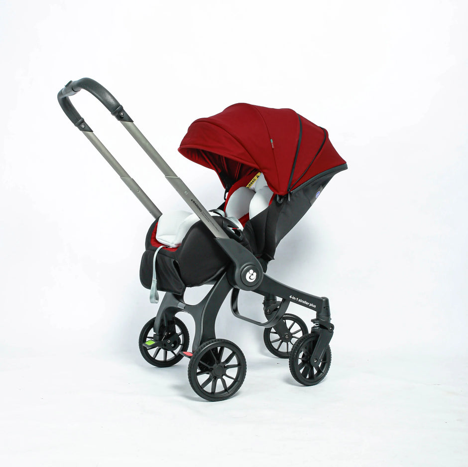2025 New Baby Stroller 4in1 Multifunctional Newborn Baby Stroller 3in1 Foldable Basket Type Seat Lightweight Travel Pram