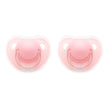 2pcs/pack Baby Pacifier Soother with Cover for Daily and Night Use