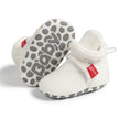 Winter Baby Boy Girl Socks Booties Fluff Soft Elastic Cord First Walkers Anti-slip Indoor Warm Newborn Baby Shoes Moccasin