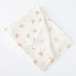 Cotton Swaddle Blanket Baby Blanket Floral Print Muslin Diaper Swaddle New Born Crinkle Fabric Baby Born Stroller Cover