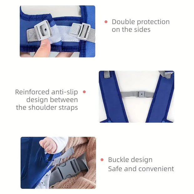 Baby Carrier Backpack Baby Bag Newborn Sling 4 in 1 Ergonomic Breathable Infant Babies Carrier Wrap Hipseat Waist Belt Backpacks