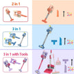 Kids Simulation Electric Vacuum Cleaner Cleaning Set for Toddlers Role Play Housekeeping Educational Toys Girl Boy Gifts