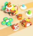 Baby Busy Board Cube Montessori Sensory Toys for Toddler Educational Learning Activities Travel Toy Lock Box Fine Motor Skill