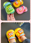 2025   Children's Slippers Cute Cartoon Girls Boys with Soft Soles Baby Bags Perforated Shoes Home and Baby Sandals***