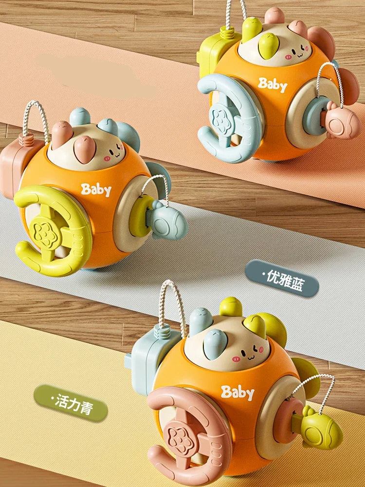 Infant Puzzle Early Education Toys Multifunctional Busy Ball for Montessori Baby Training Busy Hand Grasping Ball Baby Busy Ball
