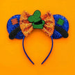 Mickey Mouse Ears Headbands for Baby Girls Daisy Duck Hairbands Donald Duck Headwear Adults Women Bows Hair Accessories