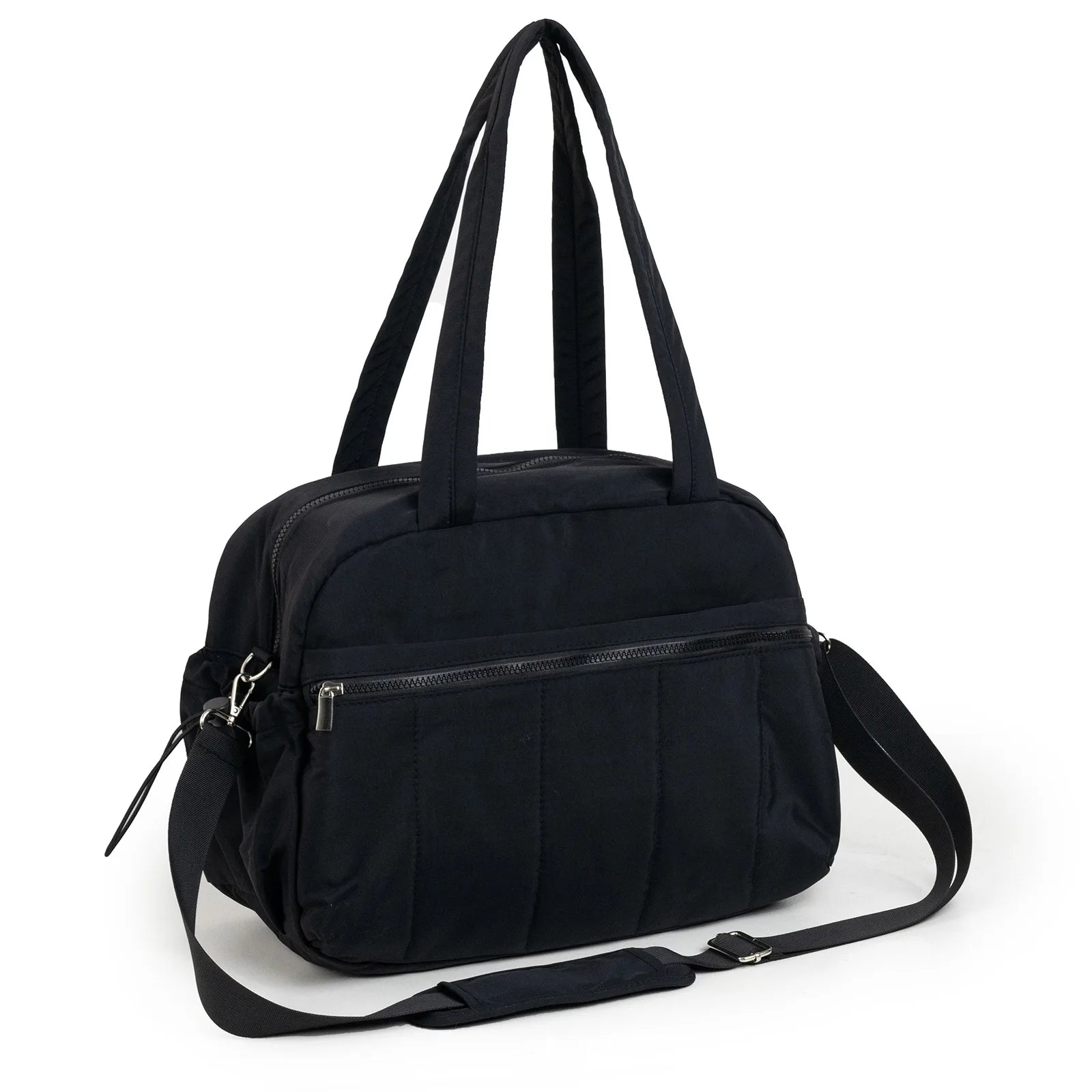 Multifunctional Travel Duffel Bag: Baby Diaper Bag, Gym & Hospital Bag with Waterproof Compartment